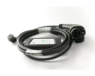 Cable de carga para vehículos eléctricos portátiles tipo 2
